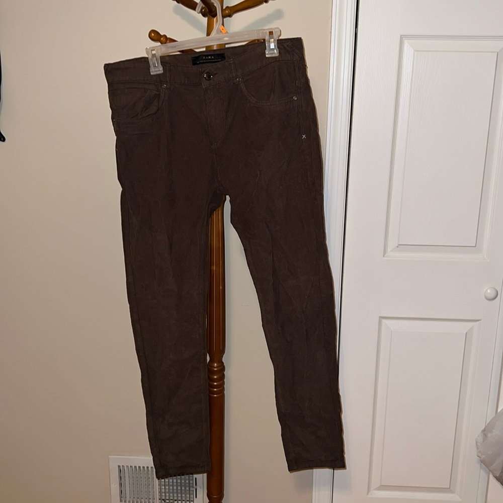 Zara men corduroy